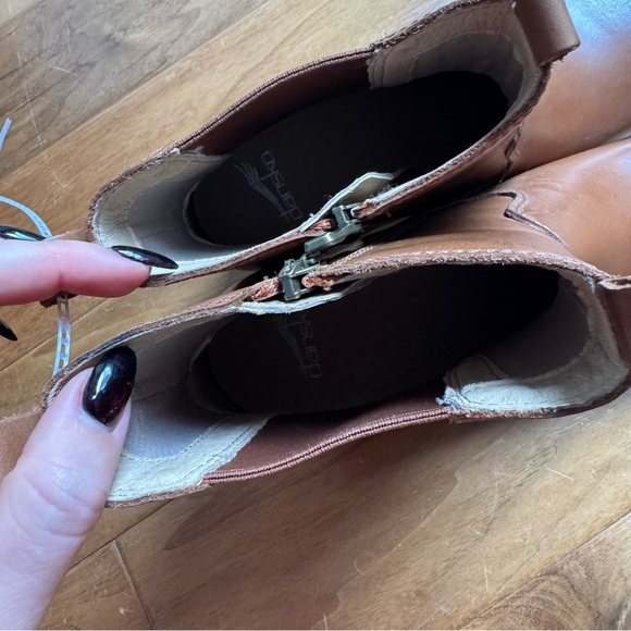 NWT Dansko Shayna Heeled Chelsea Boots Leather Sz 39 (US 8,5-9) No original box - Picture 11 of 11